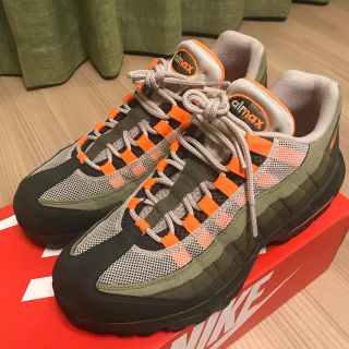 ナイキ(NIKE)のNIKE AIR MAX 95 OG TOTAL ORANGE 26.5cm(スニーカー)