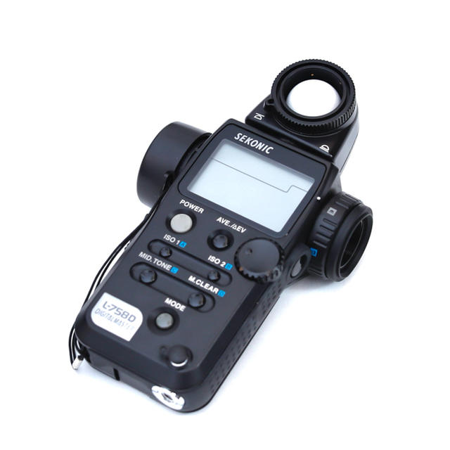 【美品】SEKONIC セコニック  L-758D 単体露出計（ワンオーナー品）