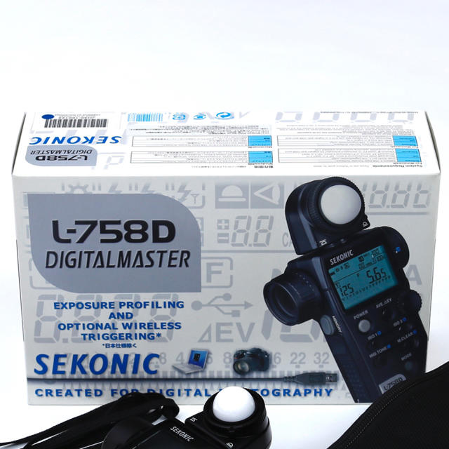 【美品】SEKONIC セコニック  L-758D 単体露出計（ワンオーナー品） スマホ/家電/カメラのカメラ(露出計)の商品写真