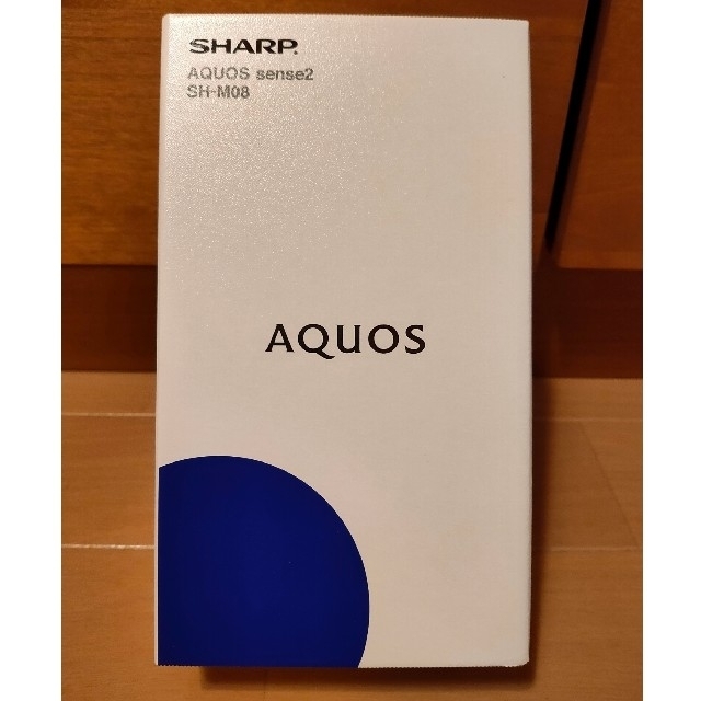AQUOS sense2 SH-M08 ホワイトシルバー SIMフリー