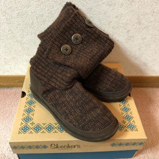 スケッチャーズ(SKECHERS)のSKECHERS ニットブーツ☆美品(ブーツ)