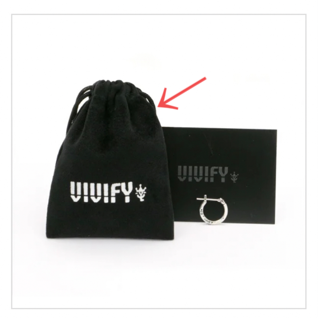 VIVIFY(ビビファイ)のVIVIFY 巾着袋  レディースのアクセサリー(ピアス)の商品写真
