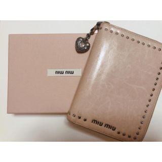 ミュウミュウ(miumiu)の【期間限定お値下げ！】miumiu 手帳 カバー(手帳)