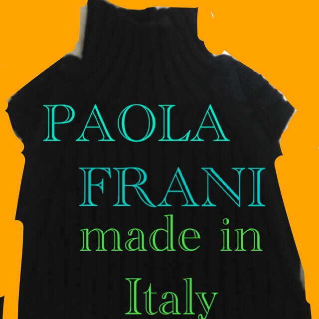 PAOLA FRANI(パオラフラーニ)の#ポ片付け　PAOLA FRANI knit high neck 38 レディースのトップス(ニット/セーター)の商品写真