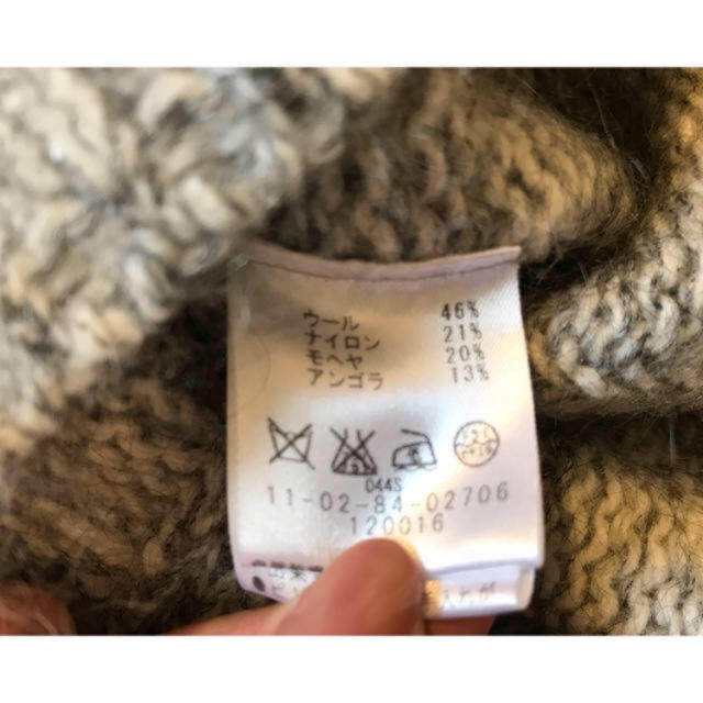 トゥモローランド ボールジィ モヘヤ ニットポンチョ