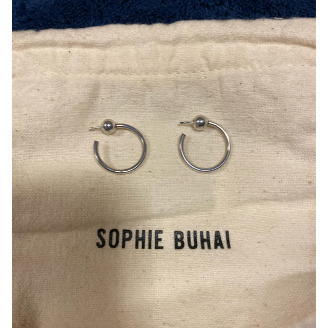 SOPHIE BUHAI ソフィーブハイ シルバー フープピアスの通販 by SOPHIE BUHAI ソフィーブハイ シルバー フープピアスの通販 by