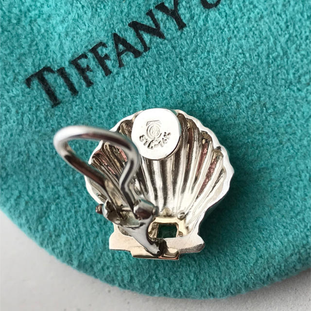 Tiffany & Co.(ティファニー)のTiffany スカロップシェルイヤリング美品　希少 レディースのアクセサリー(イヤリング)の商品写真