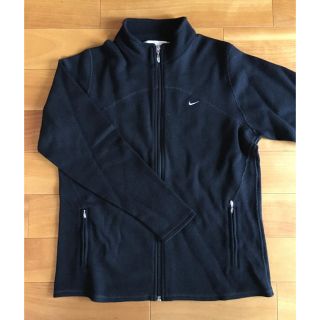 ナイキ(NIKE)のNIKE ナイキゴルフ　ジップアップブルゾン　黒　レディース　L(ウエア)