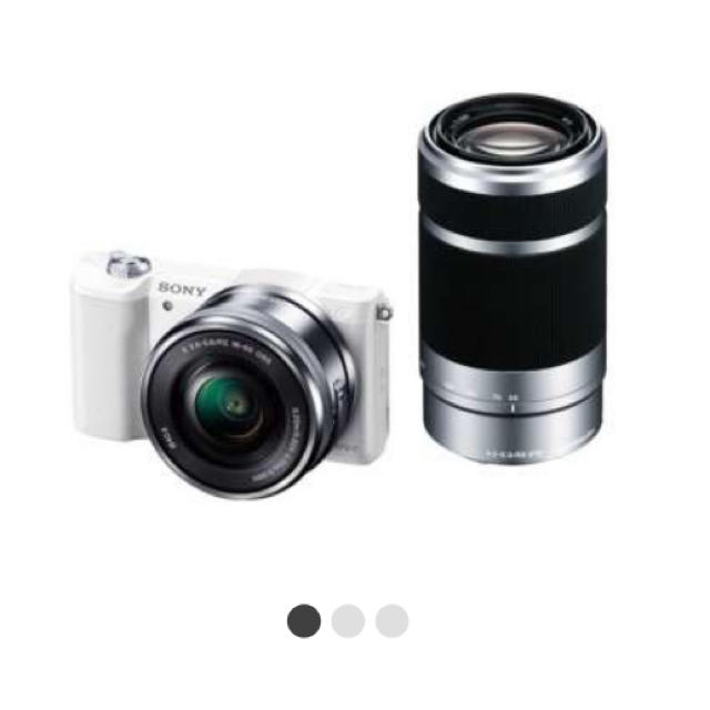 SONY(ソニー)のSONY α5100 望遠レンズセット スマホ/家電/カメラのカメラ(ミラーレス一眼)の商品写真