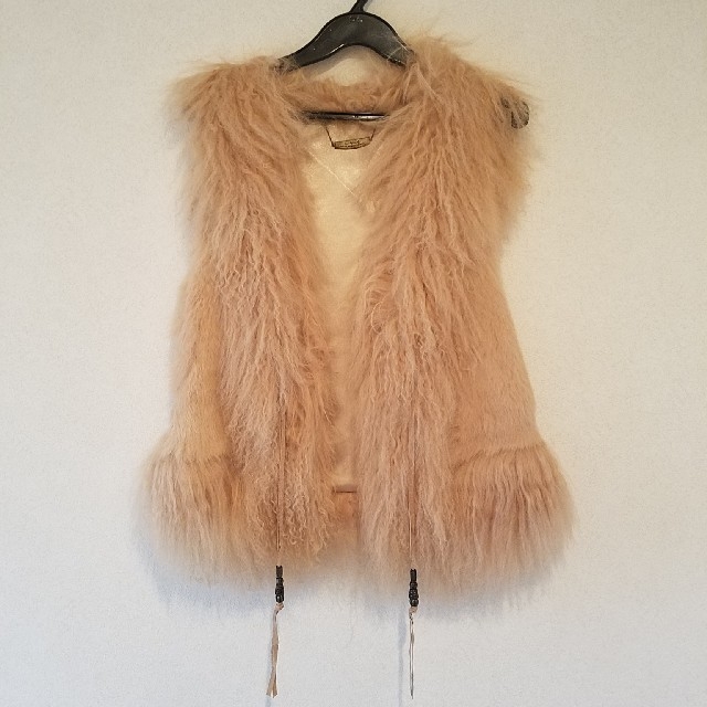 Ungrid(アングリッド)のUngrid チベットファーベスト レディースのジャケット/アウター(毛皮/ファーコート)の商品写真