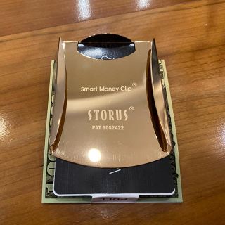 STORUS [ストラス] スマートマネークリップ ピンクゴールド (マネークリップ)