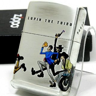 ジッポー(ZIPPO)の送料無料☆zippo☆ルパン三世☆4サイドチェイス☆オールキャスト☆ジッポ(タバコグッズ)