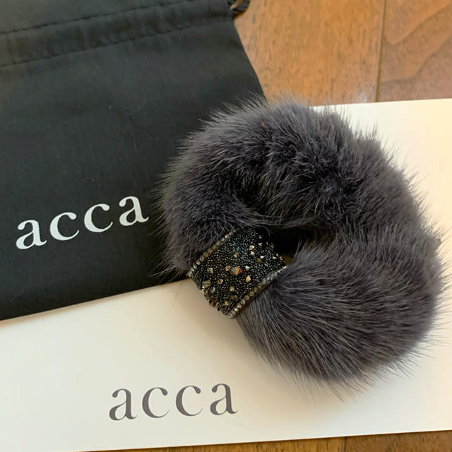 [新品]acca♡今季2019冬♡ミンクシュシュ