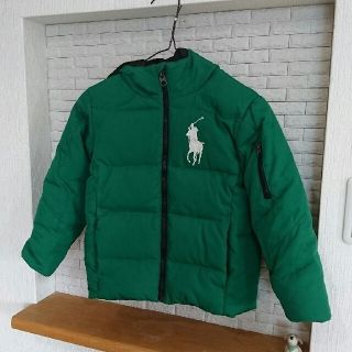 ポロラルフローレン(POLO RALPH LAUREN)のレアカラー♥️ラルフローレン♥️ビッグポニーダウンジャケット120㎝(ジャケット/上着)