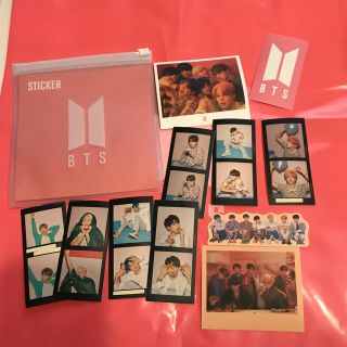 値下げ‼️ bts pop up ステッカーセット　匿名配送で‼️(アイドルグッズ)