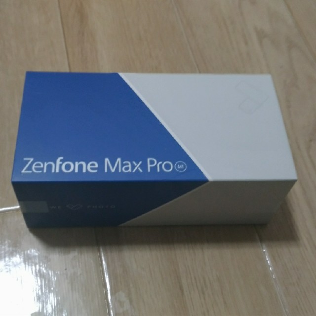 LPDDR4Xディスプレイ新品！　ZenFone Max Pro M1 ディープシーブラック