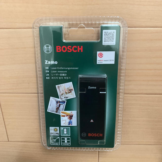 BOSCH(ボッシュ)のBOSCH(ボッシュ) レーザー距離計 ZAMO2 未使用品 インテリア/住まい/日用品のインテリア/住まい/日用品 その他(その他)の商品写真