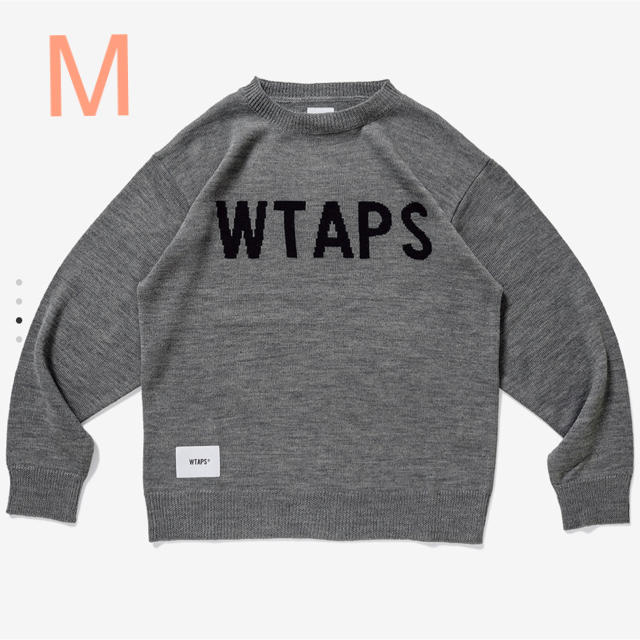W)taps(ダブルタップス)のWTAPS ダブルタップス DECK SWEATER WOAC GRAY M メンズのトップス(ニット/セーター)の商品写真
