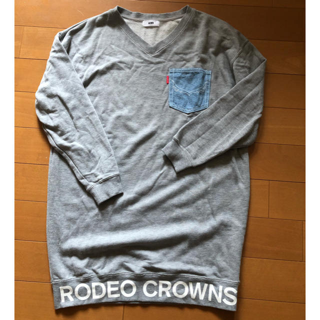 RODEO CROWNS WIDE BOWL(ロデオクラウンズワイドボウル)のじゅ様 専用 ロデオ ワンピーススウェット レディースのトップス(トレーナー/スウェット)の商品写真