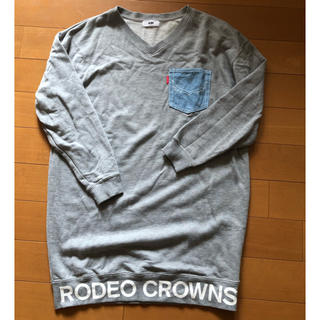 ロデオクラウンズワイドボウル(RODEO CROWNS WIDE BOWL)のじゅ様 専用 ロデオ ワンピーススウェット(トレーナー/スウェット)