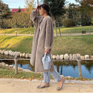 ザラ(ZARA)のZARA ボアコート(ムートンコート)