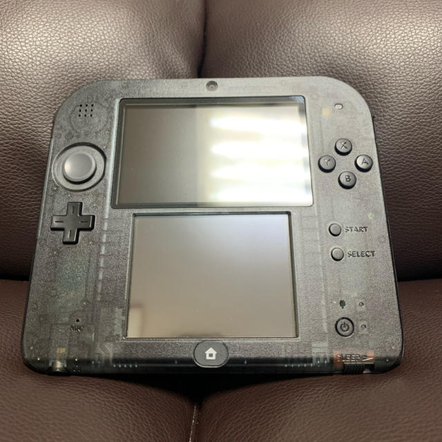 ニンテンドー 2DS クリアブラックの通販 by むかい。｜ラクマ