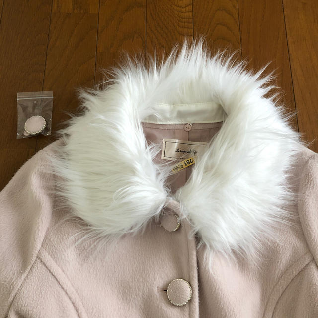量産型薄ピンクコート レディースのジャケット/アウター(ロングコート)の商品写真