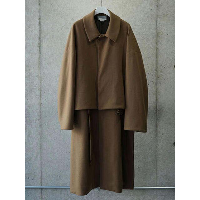 YOKE/ヨーク 3WAY BAL COLLAR SHARE COAT