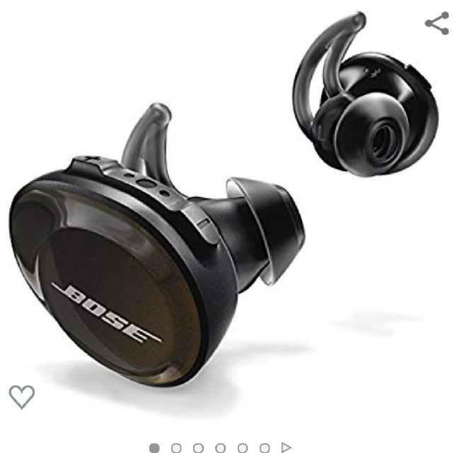 BOSE(ボーズ)のBOSE soundsport Free ワイヤレスイヤホン　キズあり スマホ/家電/カメラのオーディオ機器(ヘッドフォン/イヤフォン)の商品写真