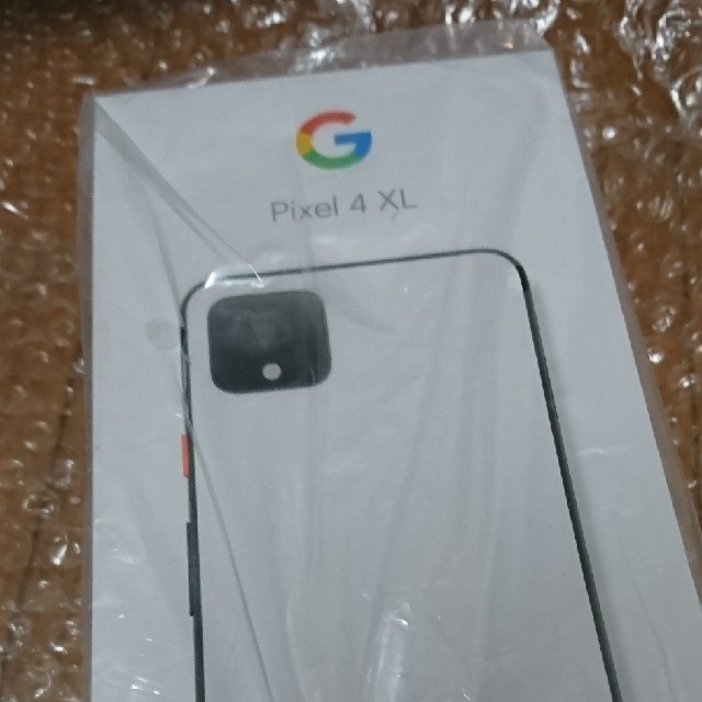 新品SIMフリーgoogle pixel4 128GB 白 クリアリーホワイト