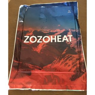 ZOZO HEAT長袖Uネック　ブラック(アンダーシャツ/防寒インナー)