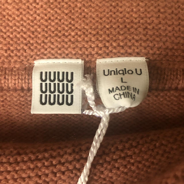 UNIQLO(ユニクロ)のUNIQLO U カシミヤブレンド ボートネックニット Lサイズ レディースのトップス(ニット/セーター)の商品写真