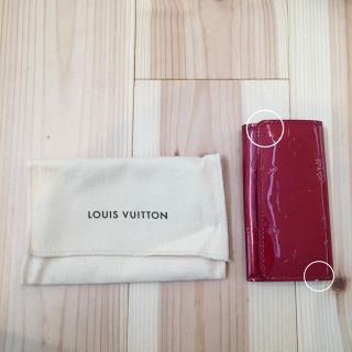 ルイヴィトン(LOUIS VUITTON)のルイヴィトン ヴェルニ キーケース 袋付き(キーケース)