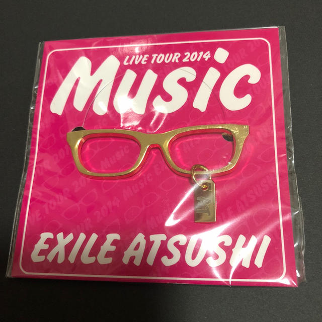 EXILE(エグザイル)のEXILE ATSUSHI ピンバッチ エンタメ/ホビーのタレントグッズ(ミュージシャン)の商品写真