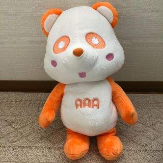 トリプルエー(AAA)のえーパンダ　ぬいぐるみ橙(ぬいぐるみ)