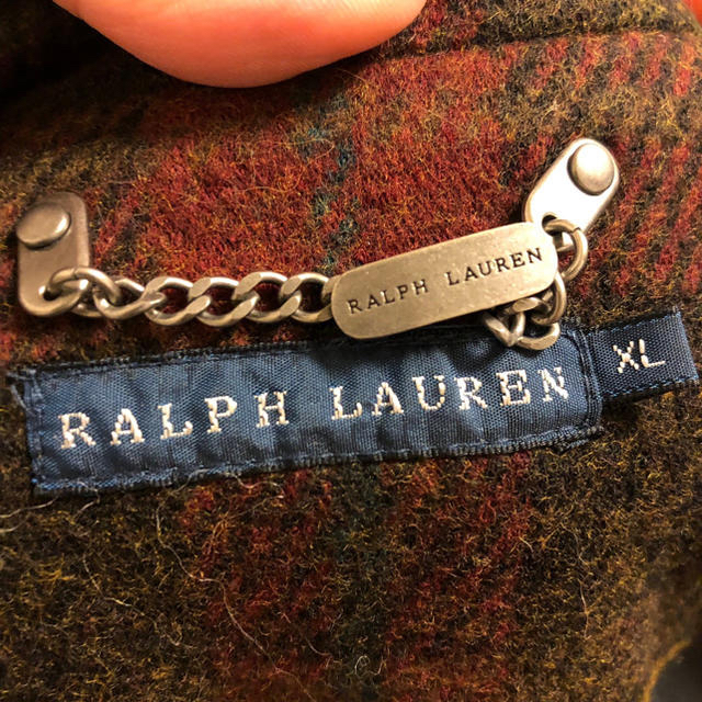 Ralph Lauren(ラルフローレン)のRalph Lauren チェック柄 ライダース レディースのジャケット/アウター(ライダースジャケット)の商品写真