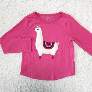 ジンボリー(GYMBOREE)のCrazy8 クレイジー★アルパカロングTシャツ★5T(Tシャツ/カットソー)