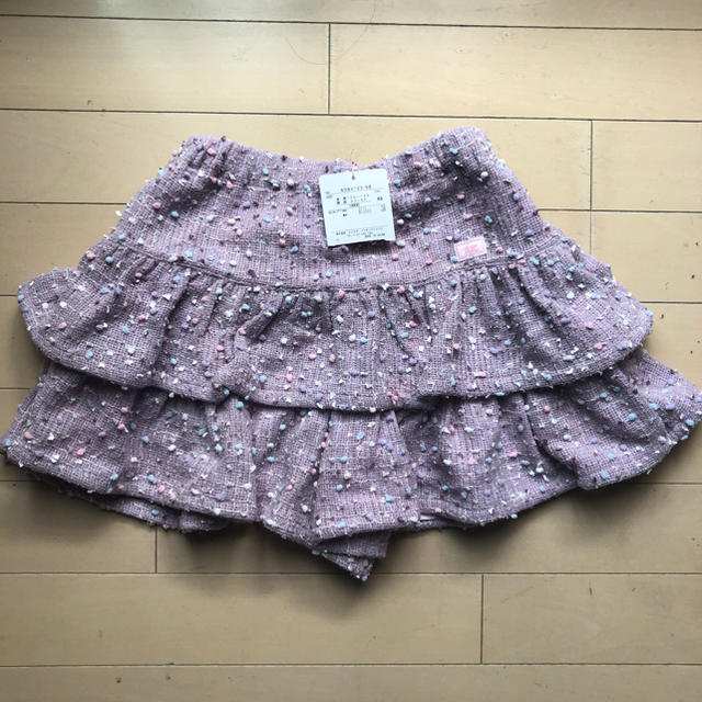 キッズ服女の子用(90cm~)新品タグつき メゾピアノ キュロットセットアップ