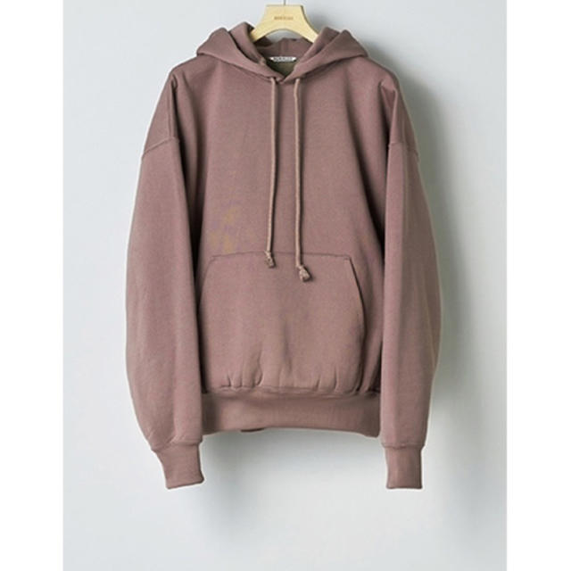 AURALEE] BAGGY POLYESTER SWEAT P/O PARKA