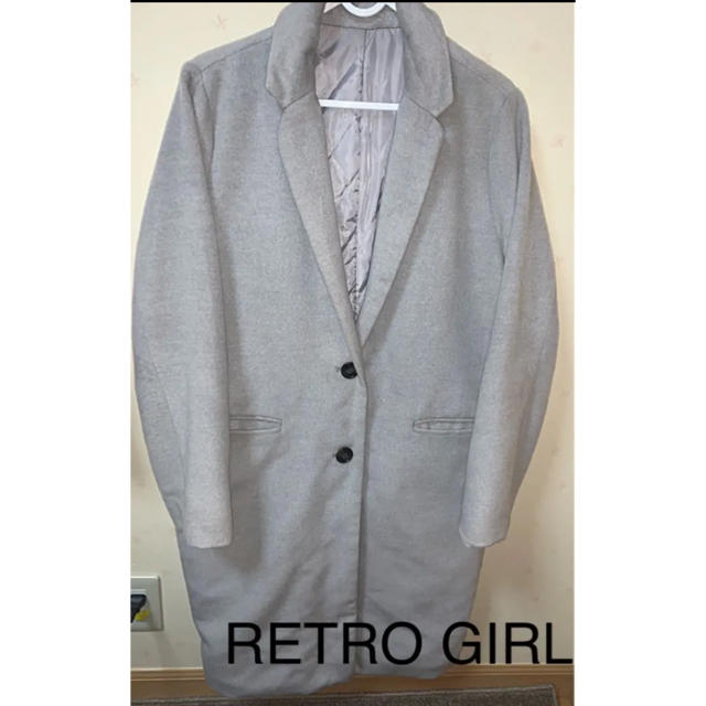 RETRO GIRL(レトロガール)のレトロガールのロングコート レディースのジャケット/アウター(ロングコート)の商品写真