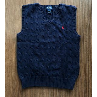 ラルフローレン(Ralph Lauren)のラルフローレンケーブル編みコットンベスト(ニット)