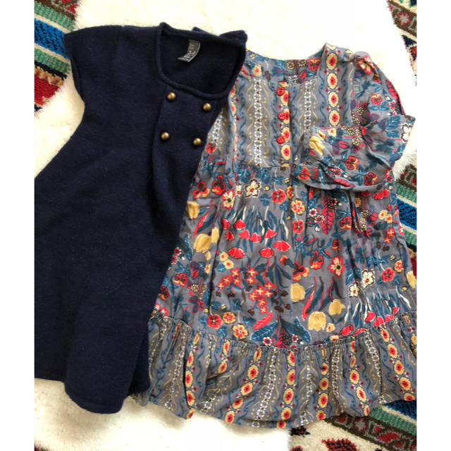 ZARA KIDS(ザラキッズ)のZARA kids ワンピース キッズ/ベビー/マタニティのキッズ服女の子用(90cm~)(ワンピース)の商品写真