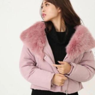 リエンダ(rienda)のリエンダ♡Faux Fur ボリュームショートダウン(ダウンコート)