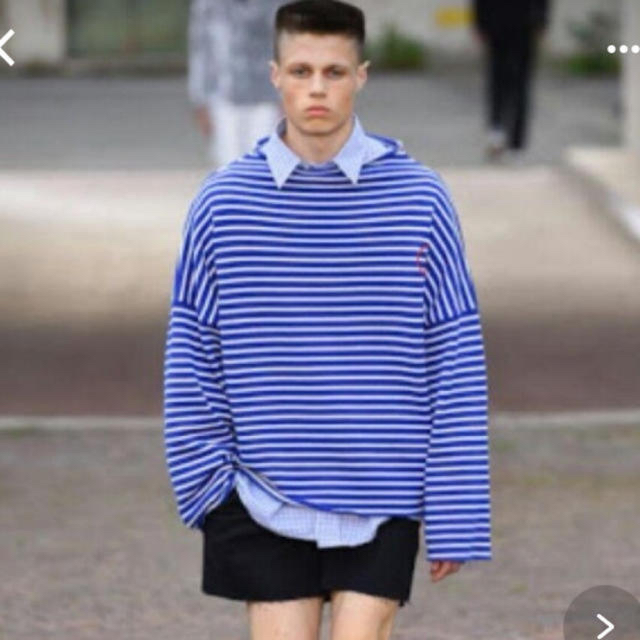 Gosha Rubchinskiy ボーダーニット オーバーサイズニット 史上一番安い