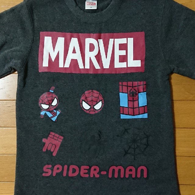 MARVEL(マーベル)の新品☆140cm MARVEL スパイダーマン トレーナー トップス キッズ/ベビー/マタニティのキッズ服男の子用(90cm~)(Tシャツ/カットソー)の商品写真