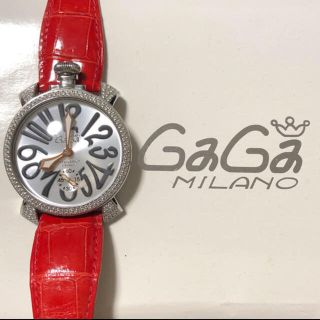 ガガミラノ(GaGa MILANO)の『最終値引き』ガガミラノ  GaGaMILANO ダイヤベゼル(腕時計(アナログ))