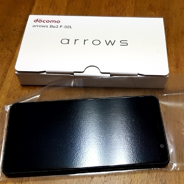 新品ロック解除済 ドコモ arrows Be3 F-02L ブラック