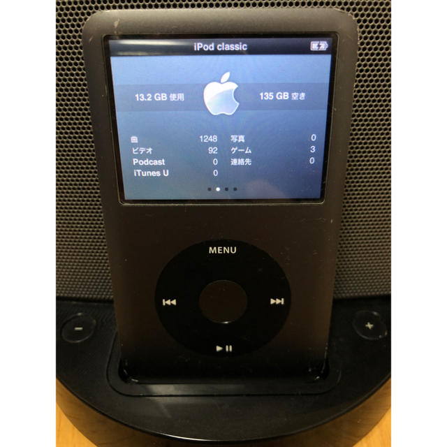 Bose SoundDock & iPod classic160GB - ポータブルプレーヤー