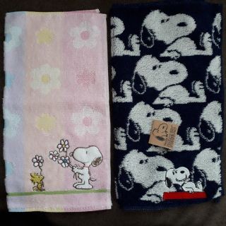 スヌーピー(SNOOPY)の専用です！スヌーピー　タオルハンカチ(ハンカチ)