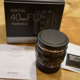 ライカ(LEICA)の【ひまり様専用】NOKTON ノクトン 40mm f1.2 VM 超美品！(レンズ(単焦点))